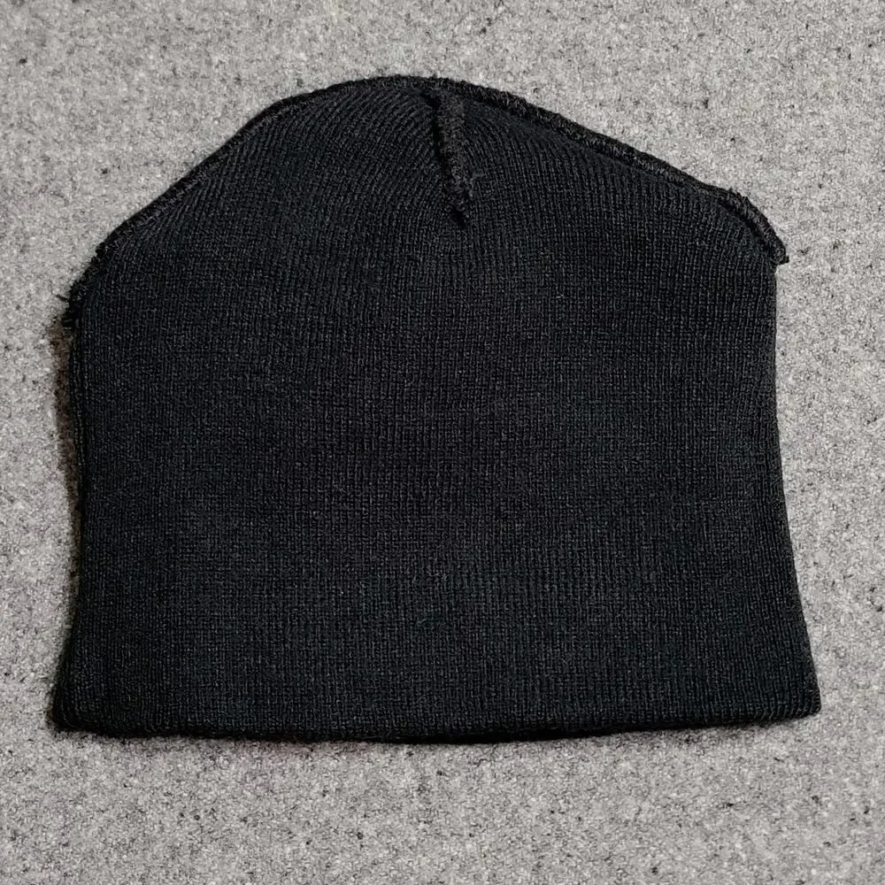 Darth Vader Mickey Mouse Ears Beanie Winter Cap Black Knit Skull Hat Disneyland